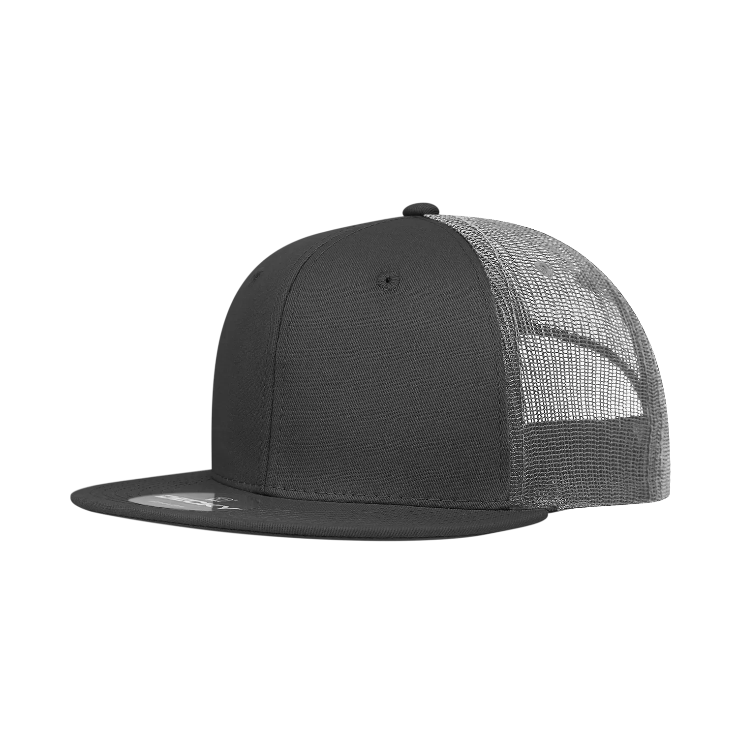 Decky 6033 6 Panel High Profile Structured Cotton Blend Trucker - CASE Pricing