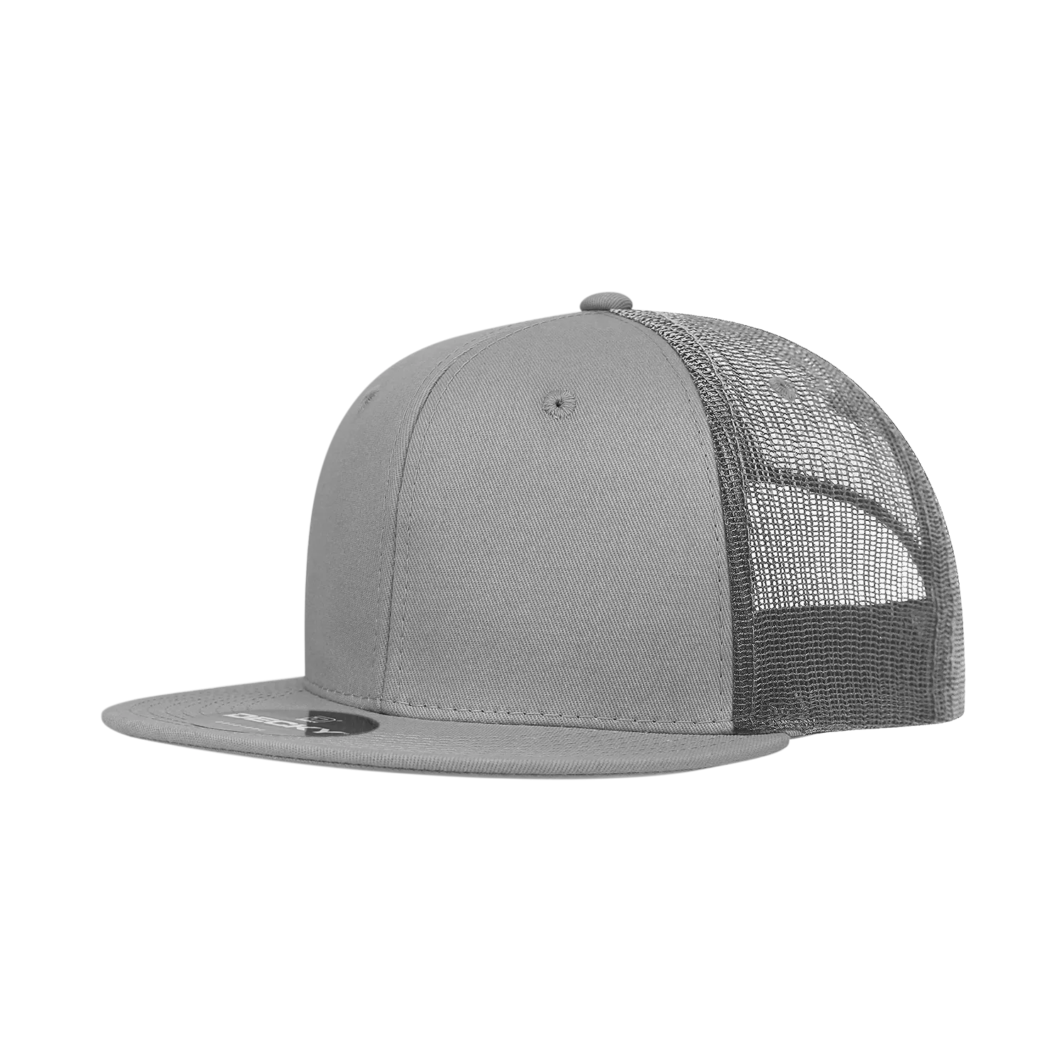 Decky 6033 6 Panel High Profile Structured Cotton Blend Trucker - CASE Pricing