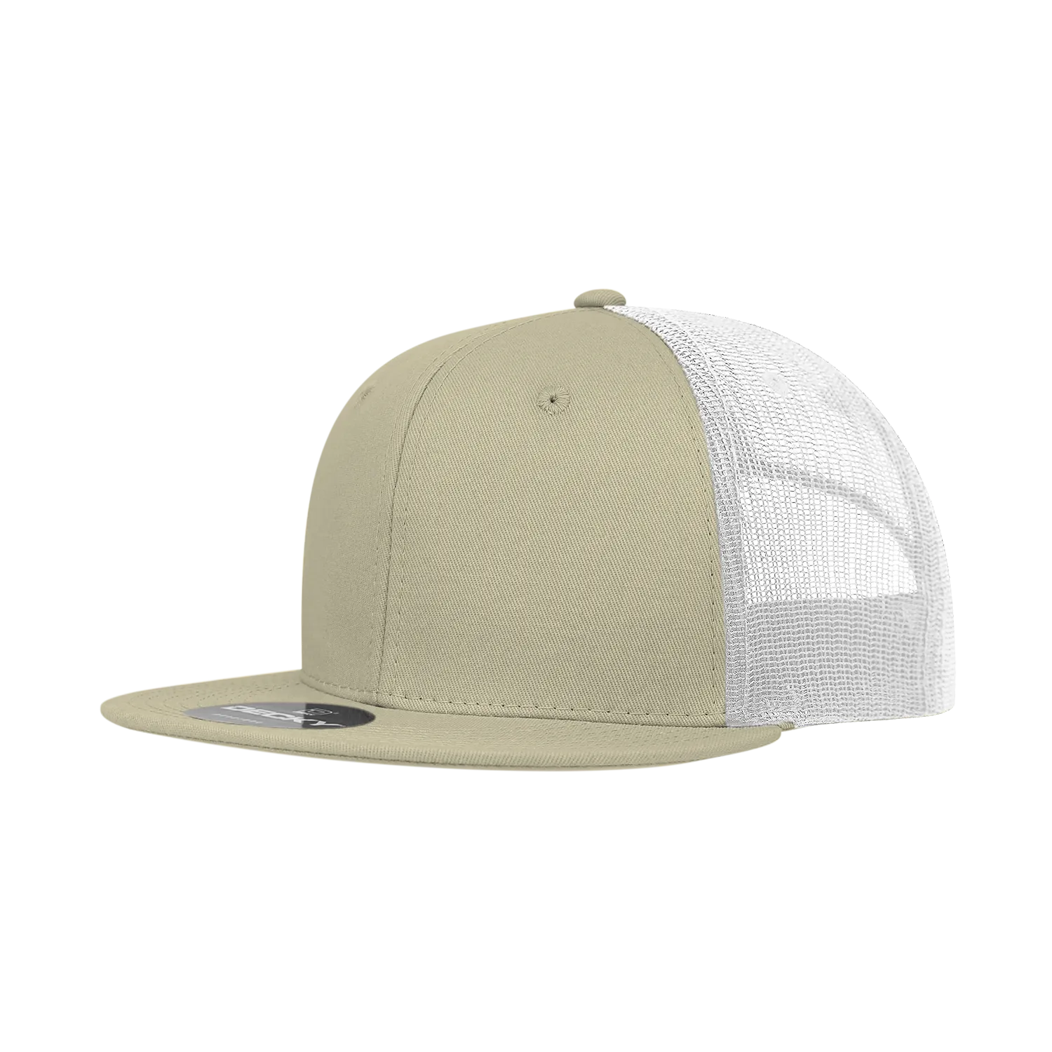 Decky 6033 6 Panel High Profile Structured Cotton Blend Trucker - CASE Pricing