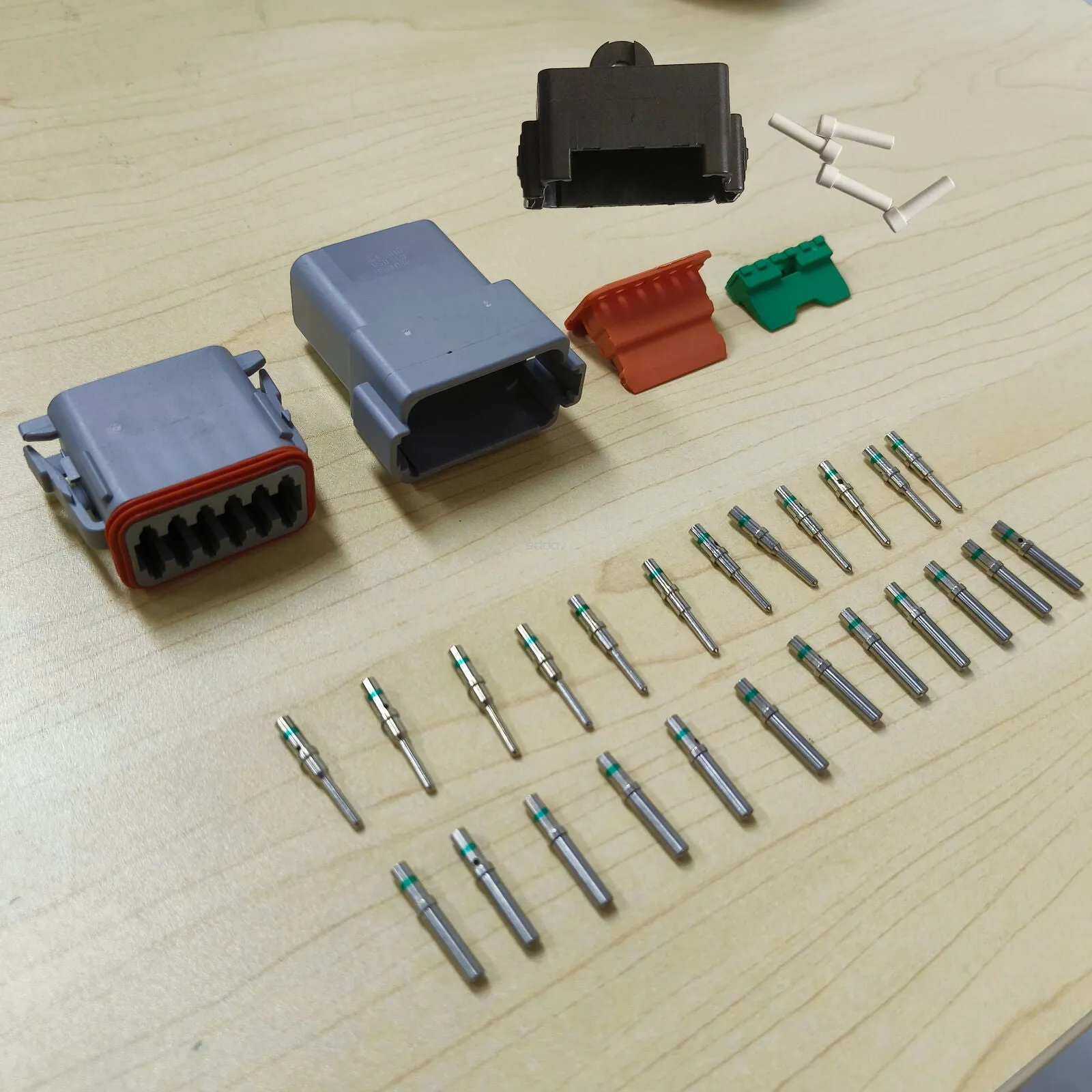 Deutsch DT 12-Way 12 Pin Electrical Connector Waterproof Plug Kit