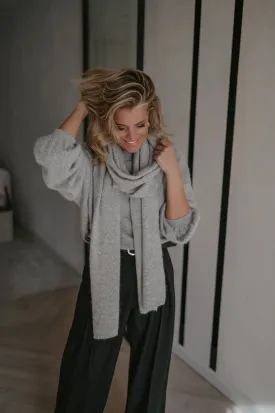 Dolente scarf I Grey