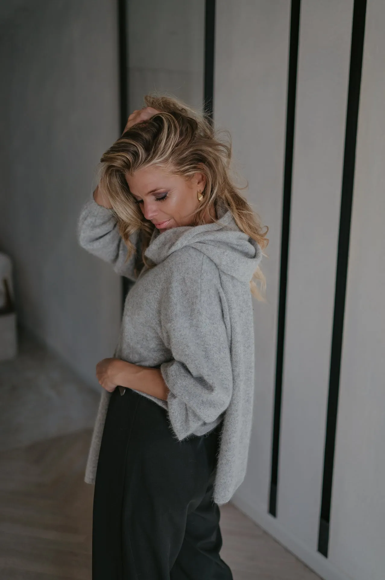 Dolente scarf I Grey