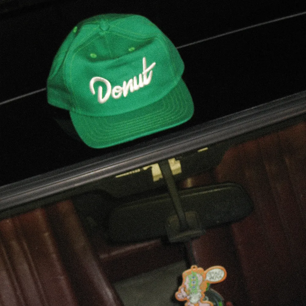 Donut Logo Hat - Kelly Green