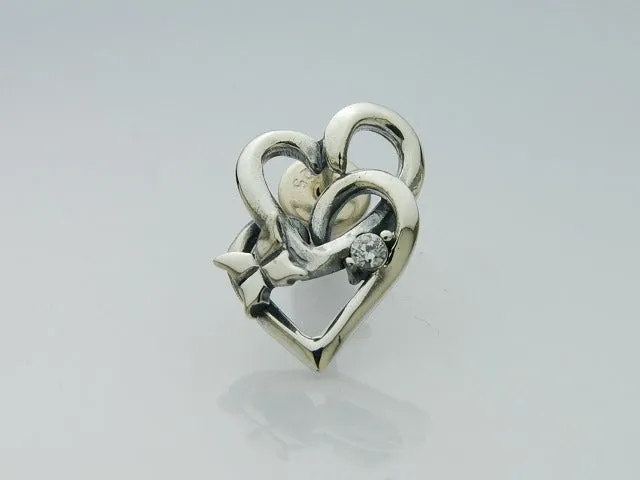 Double Heart Earrings