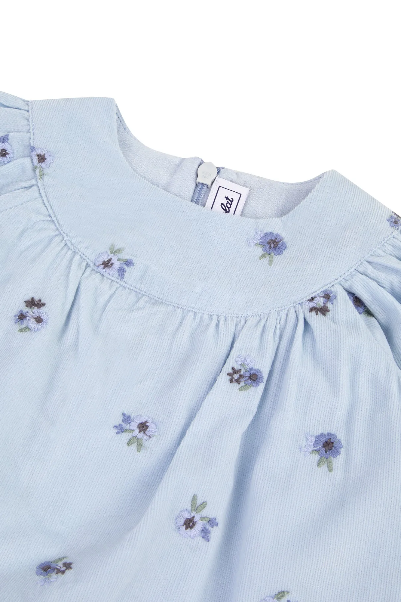 Dress - Blue Grey Floral