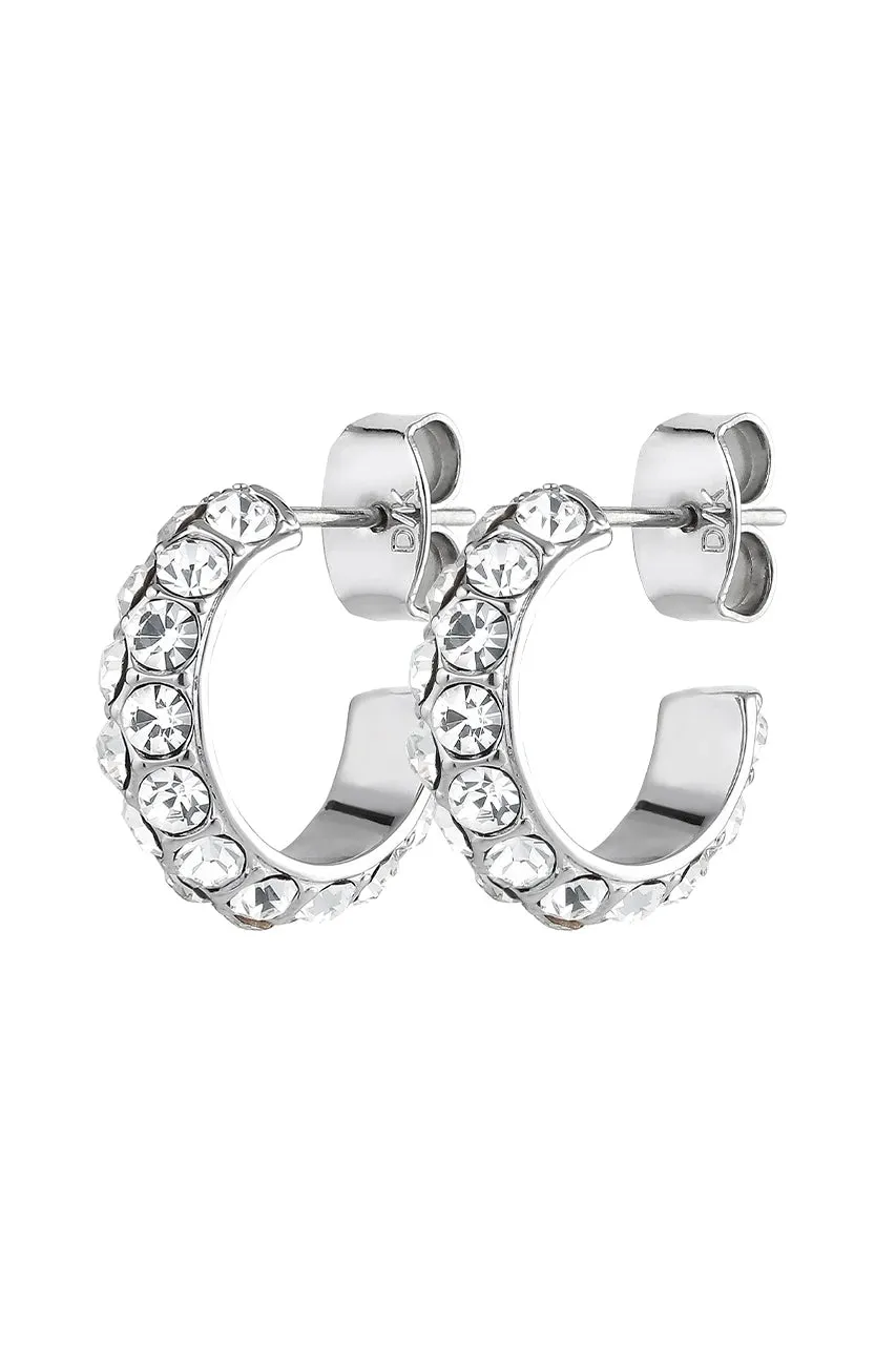 Dyrberg/Kern Heidi Earrings in Crystal