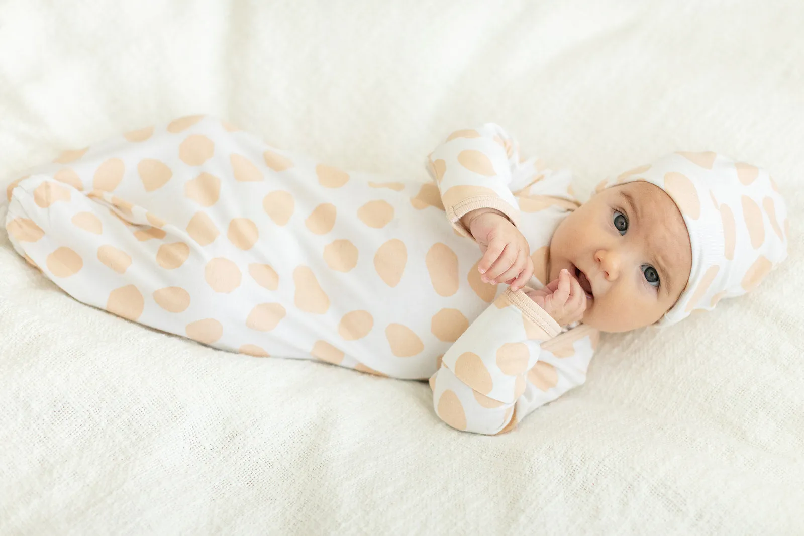 Eden Newborn Receiving Gown Set