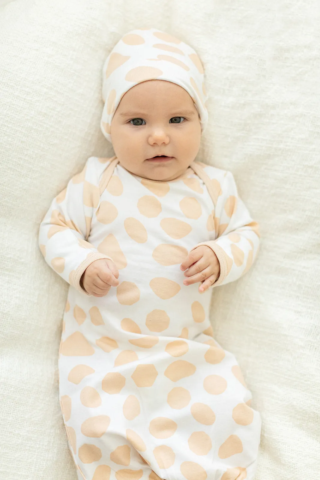 Eden Newborn Receiving Gown Set