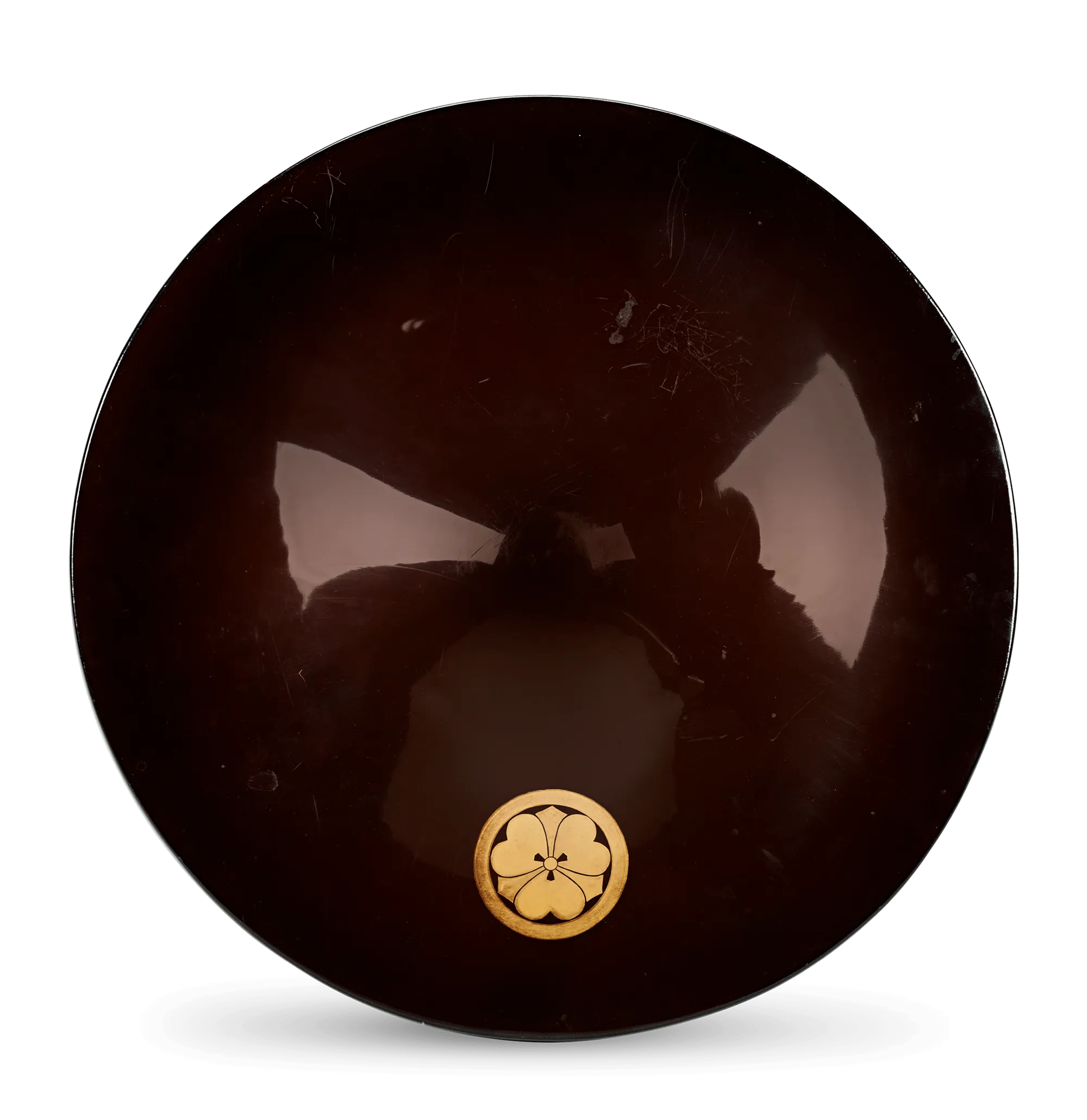 Edo-Period Lacquered Jingasa