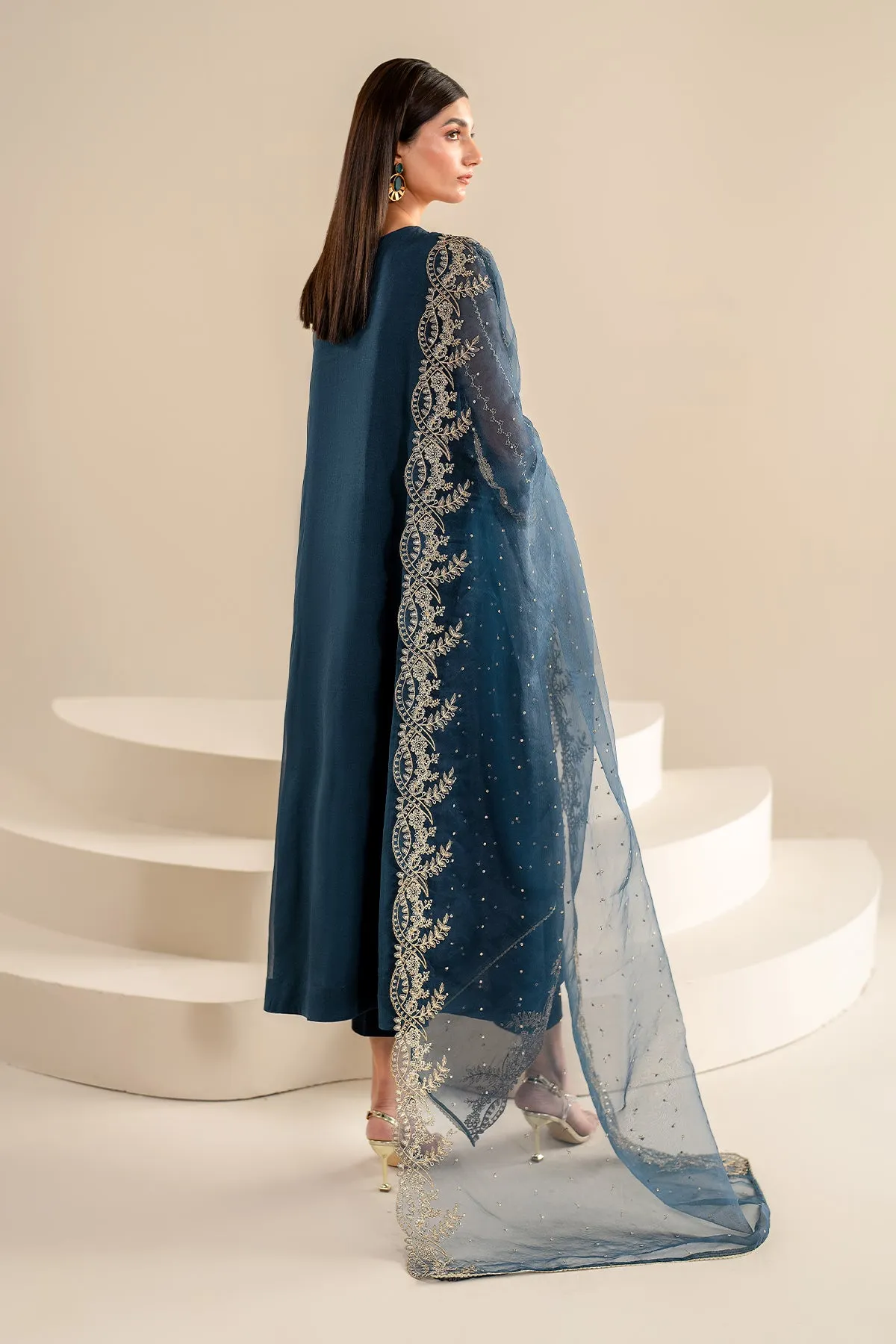 EMBROIDERED CHIFFON PR-919