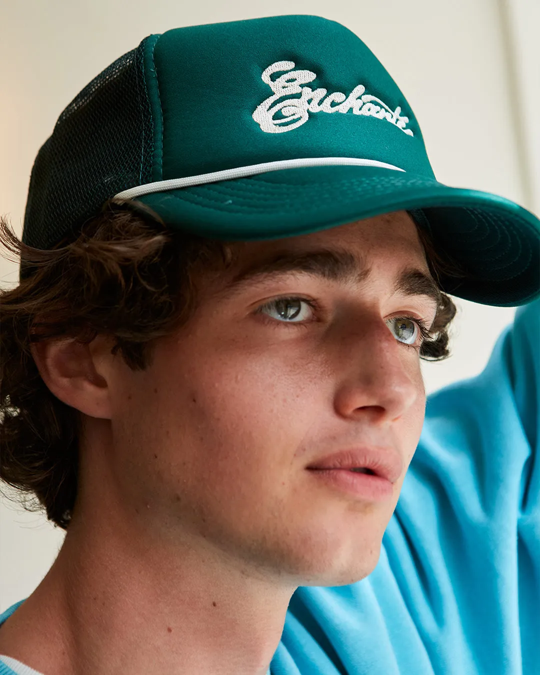 Enchanté Trucker Hat | Green