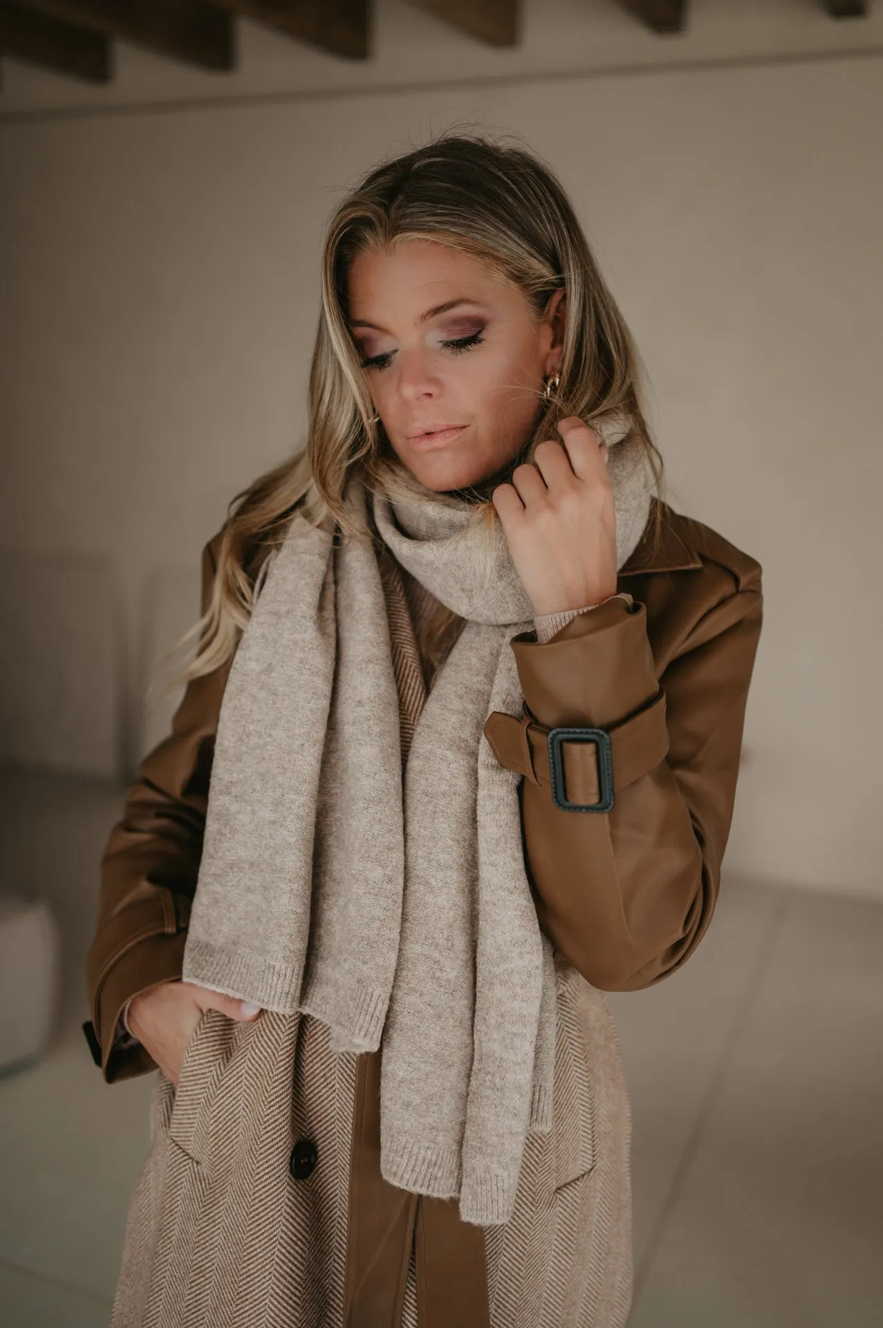 Esiste scarf I Taupe
