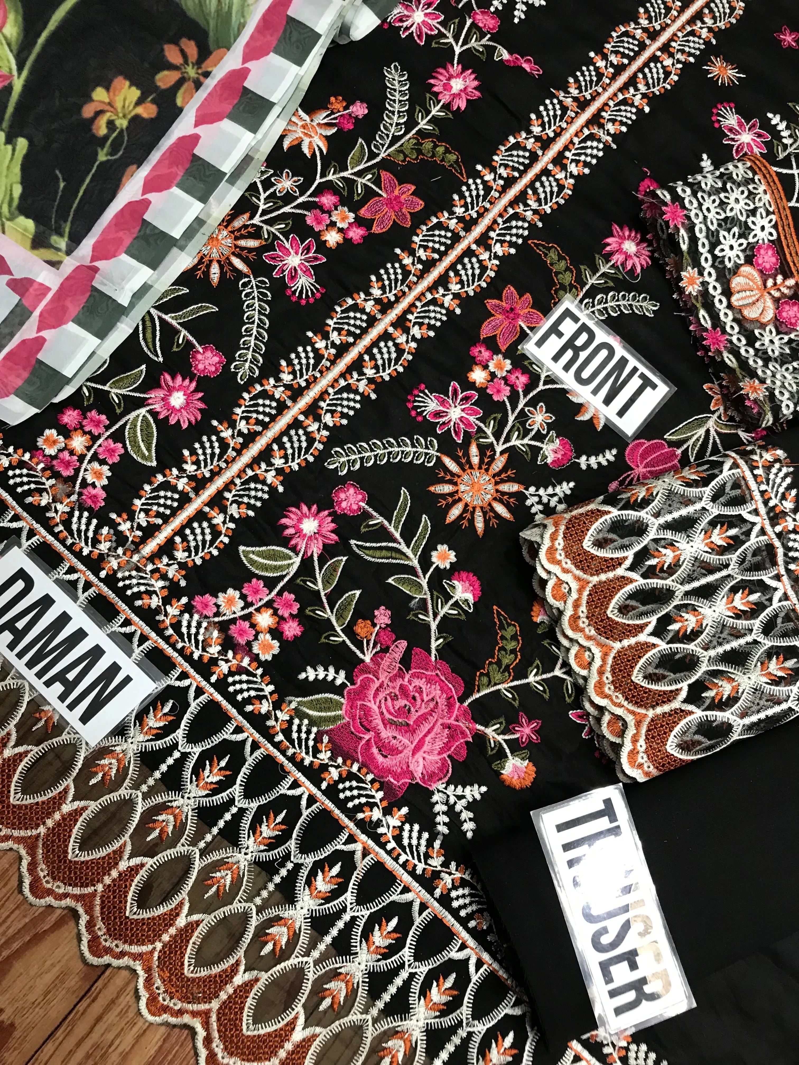 Faiza Saqlain Lawn Suit