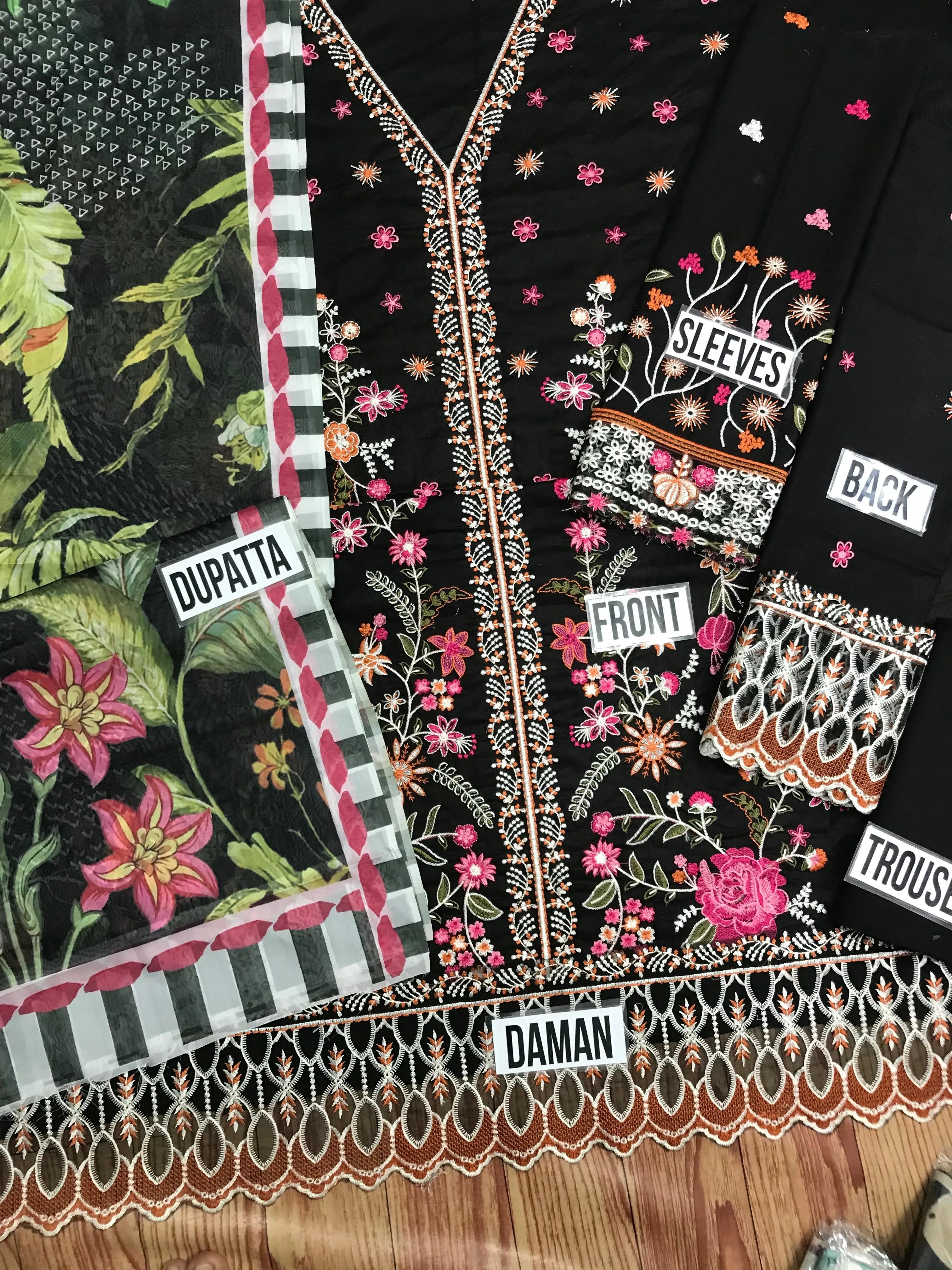 Faiza Saqlain Lawn Suit