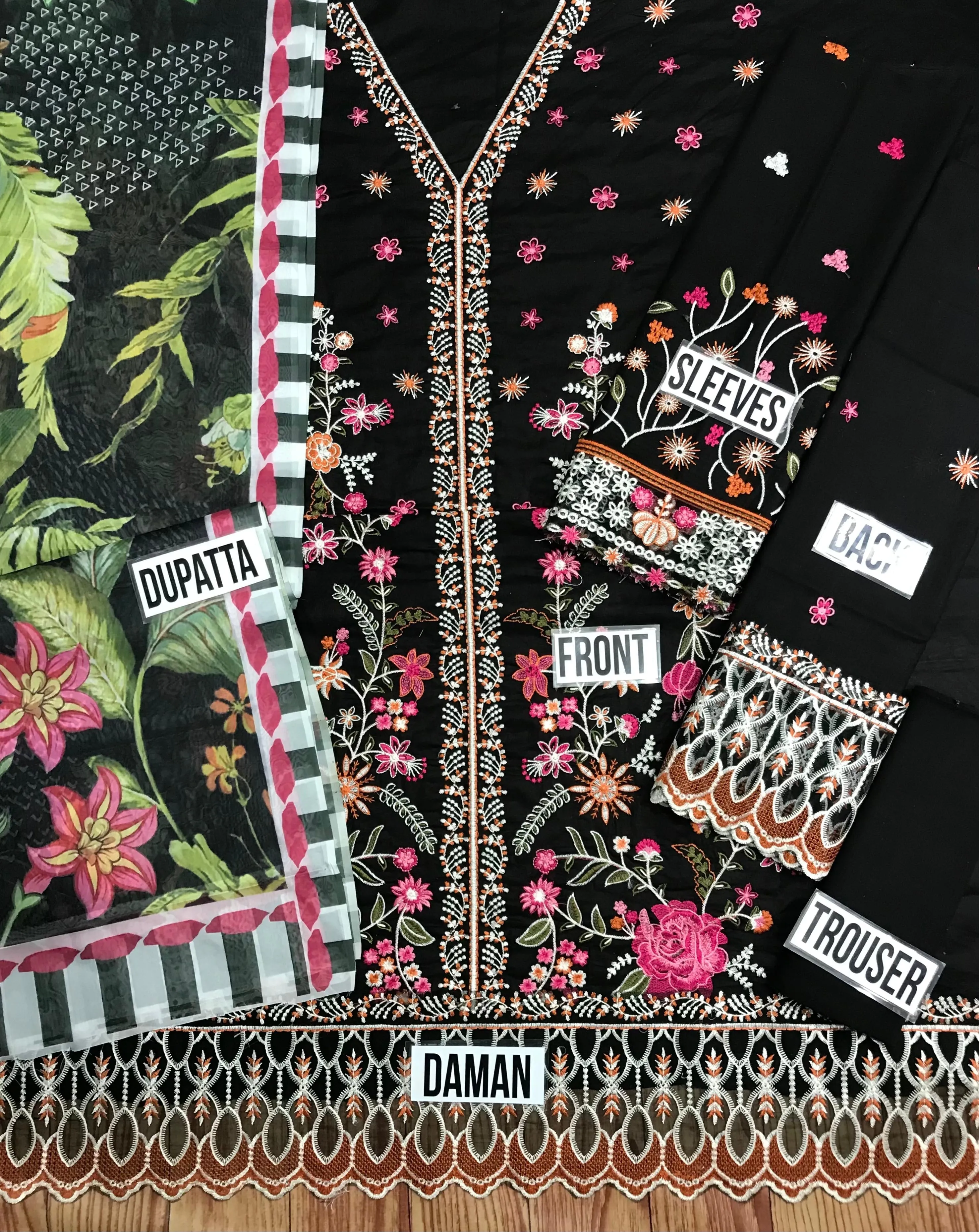 Faiza Saqlain Lawn Suit