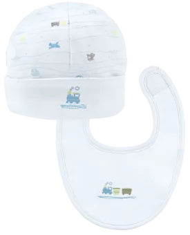 Follow Me | Hat & Bib Set