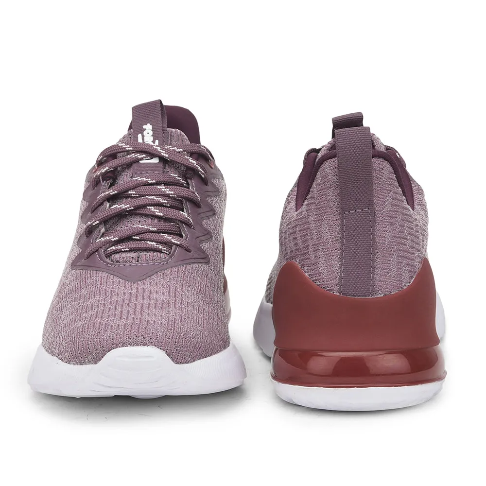 Force 10 Sports Lacing Shoes For Ladies (Pink) LUNAR-1 By Liberty
