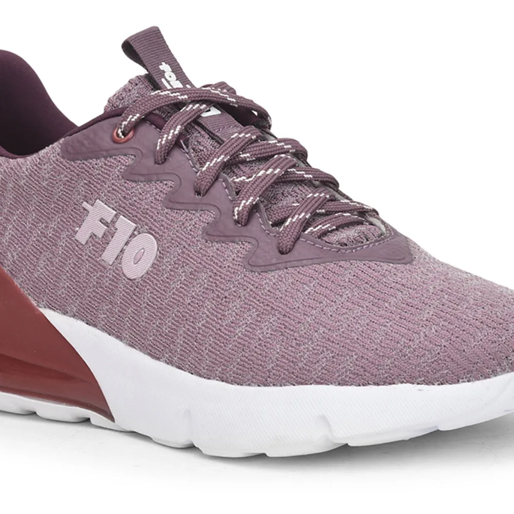 Force 10 Sports Lacing Shoes For Ladies (Pink) LUNAR-1 By Liberty