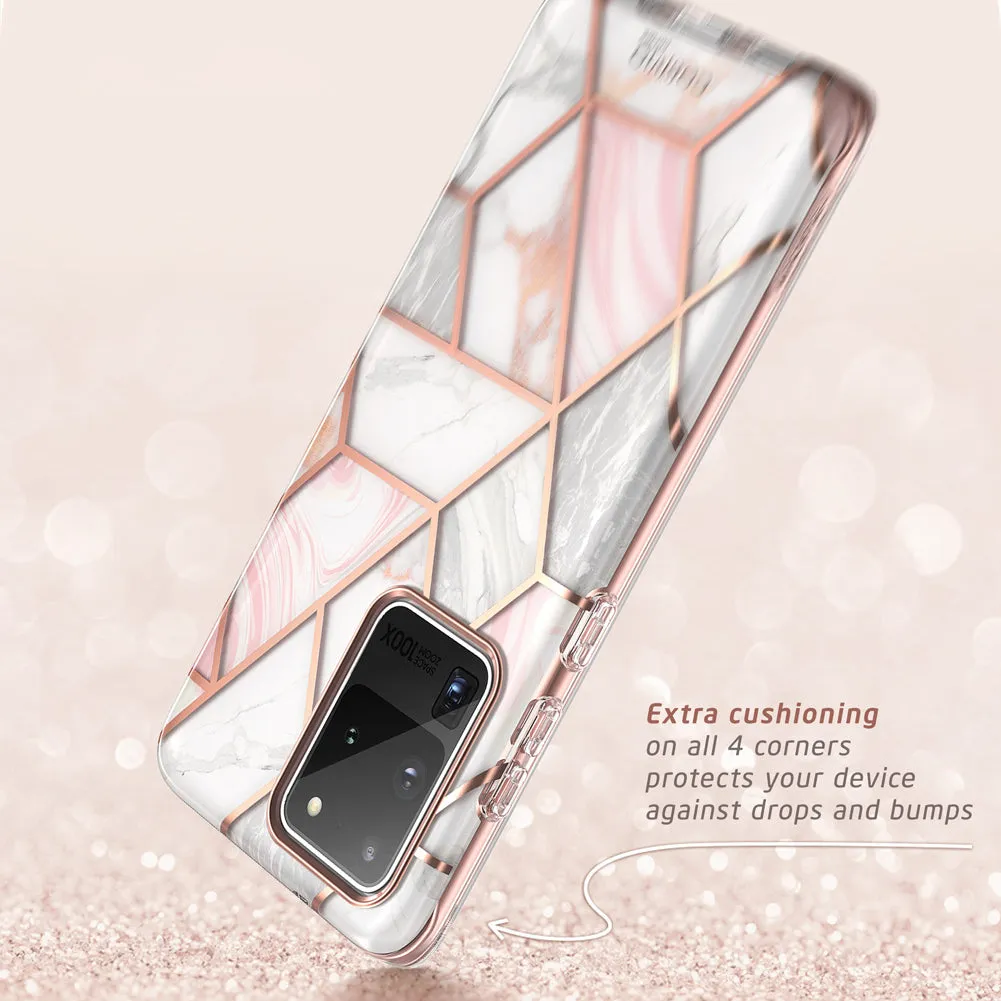 Galaxy S20 Ultra Cosmo Case(open box) - Marble Pink