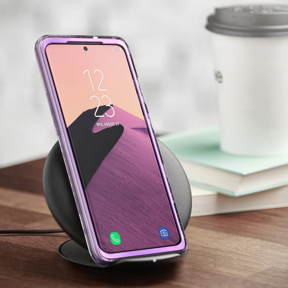 Galaxy S20 Ultra Cosmo Case(open box) - Marble Purple
