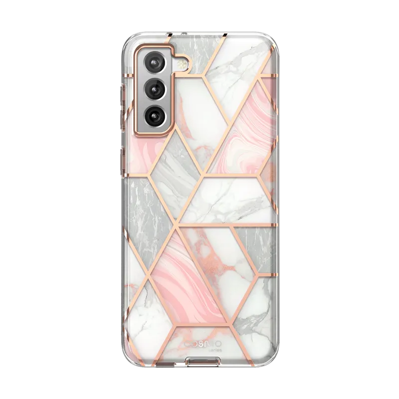 Galaxy S21 Plus Cosmo Case(open box) - Marble Pink