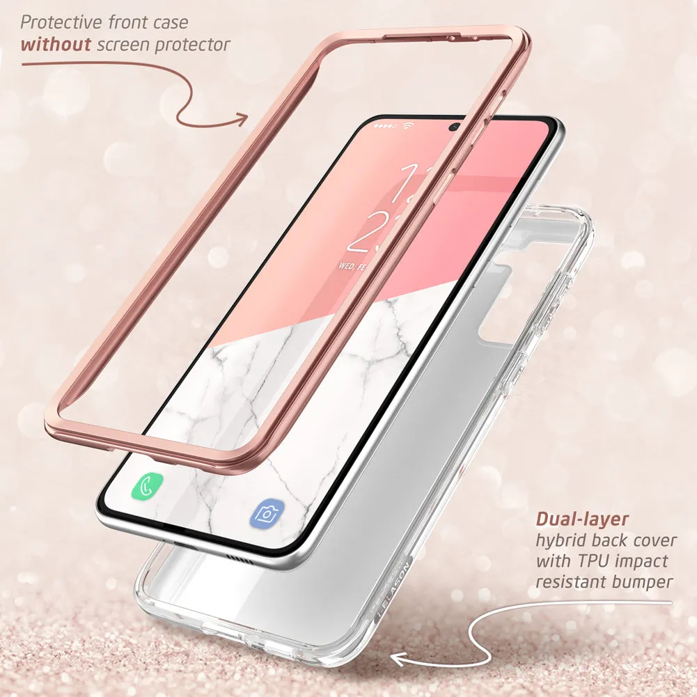 Galaxy S21 Plus Cosmo Case(open box) - Marble Pink