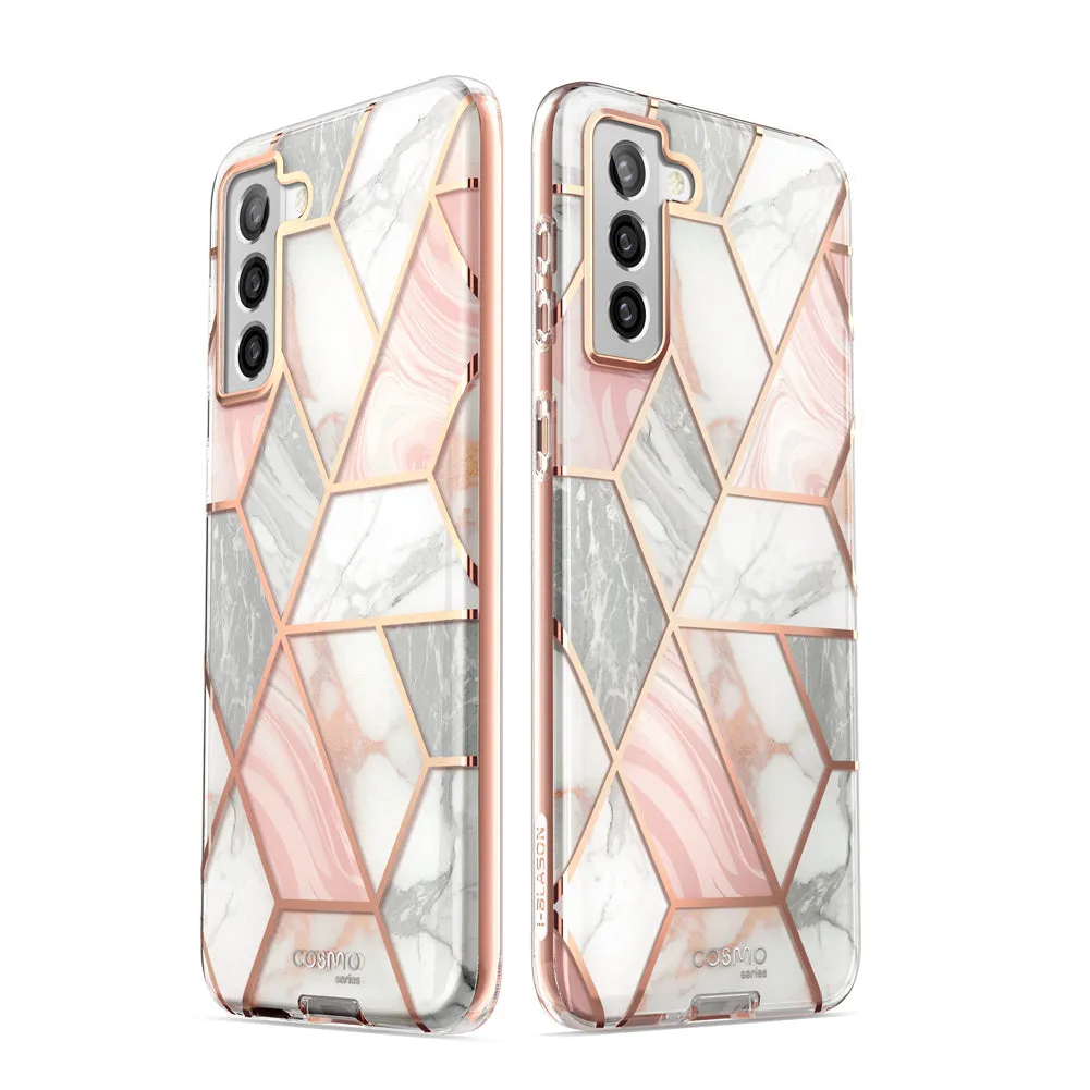 Galaxy S21 Plus Cosmo Case(open box) - Marble Pink