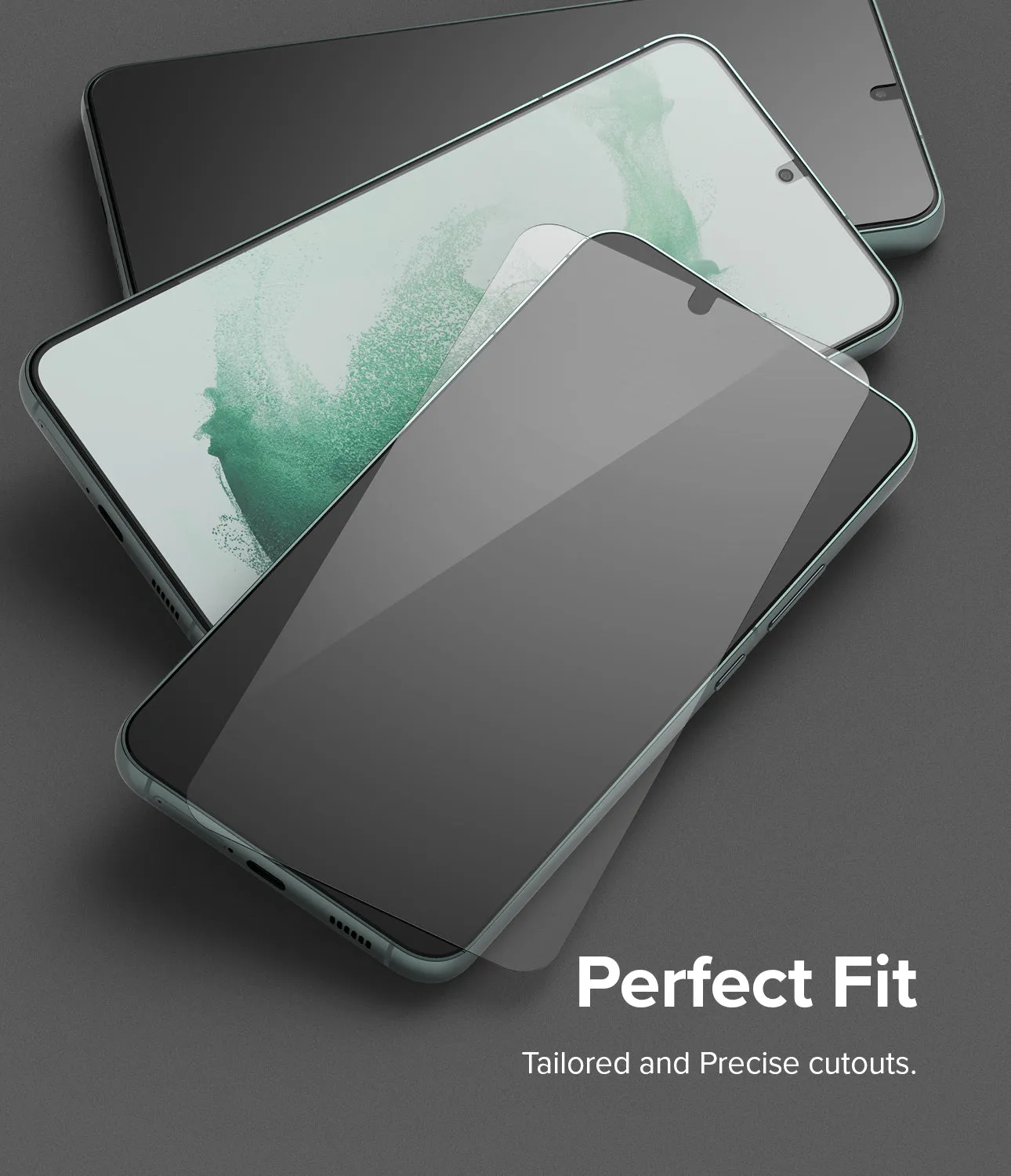 Galaxy S22 Plus Screen Protector | Invisible Defender Glass [2P]