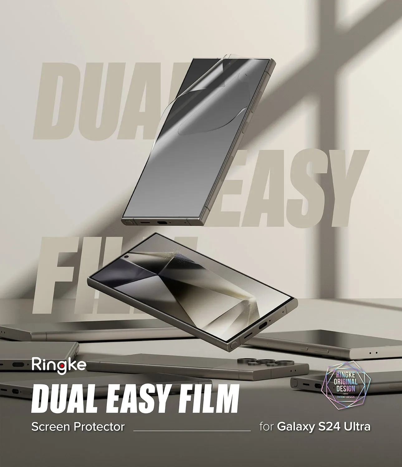Galaxy S24 Ultra Screen Protector | Dual Easy Film [2 Pack]