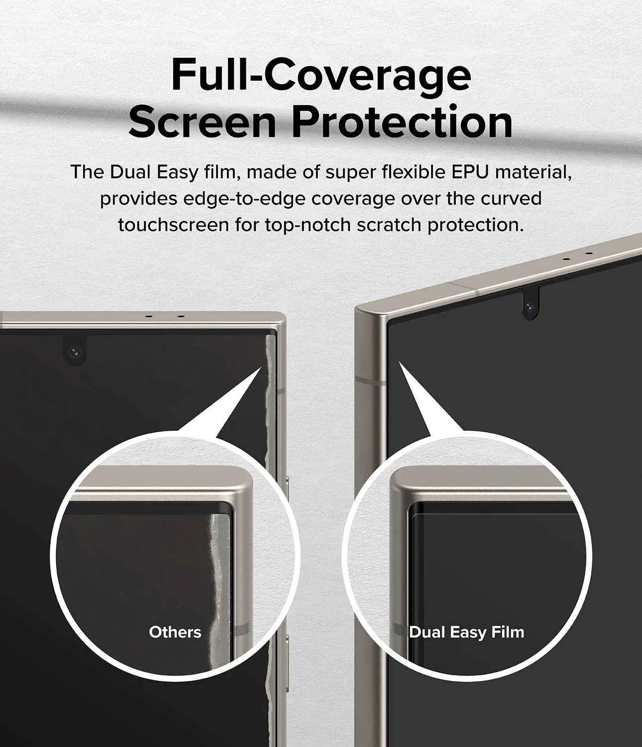 Galaxy S24 Ultra Screen Protector | Dual Easy Film [2 Pack]