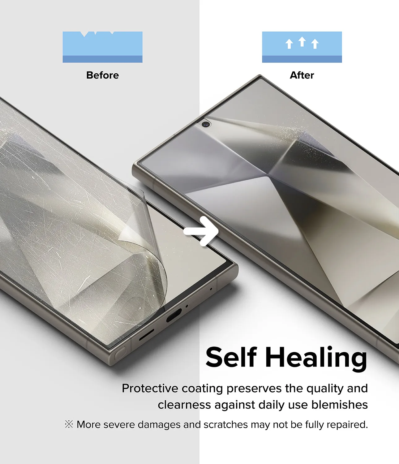 Galaxy S24 Ultra Screen Protector | Dual Easy Film [2 Pack]