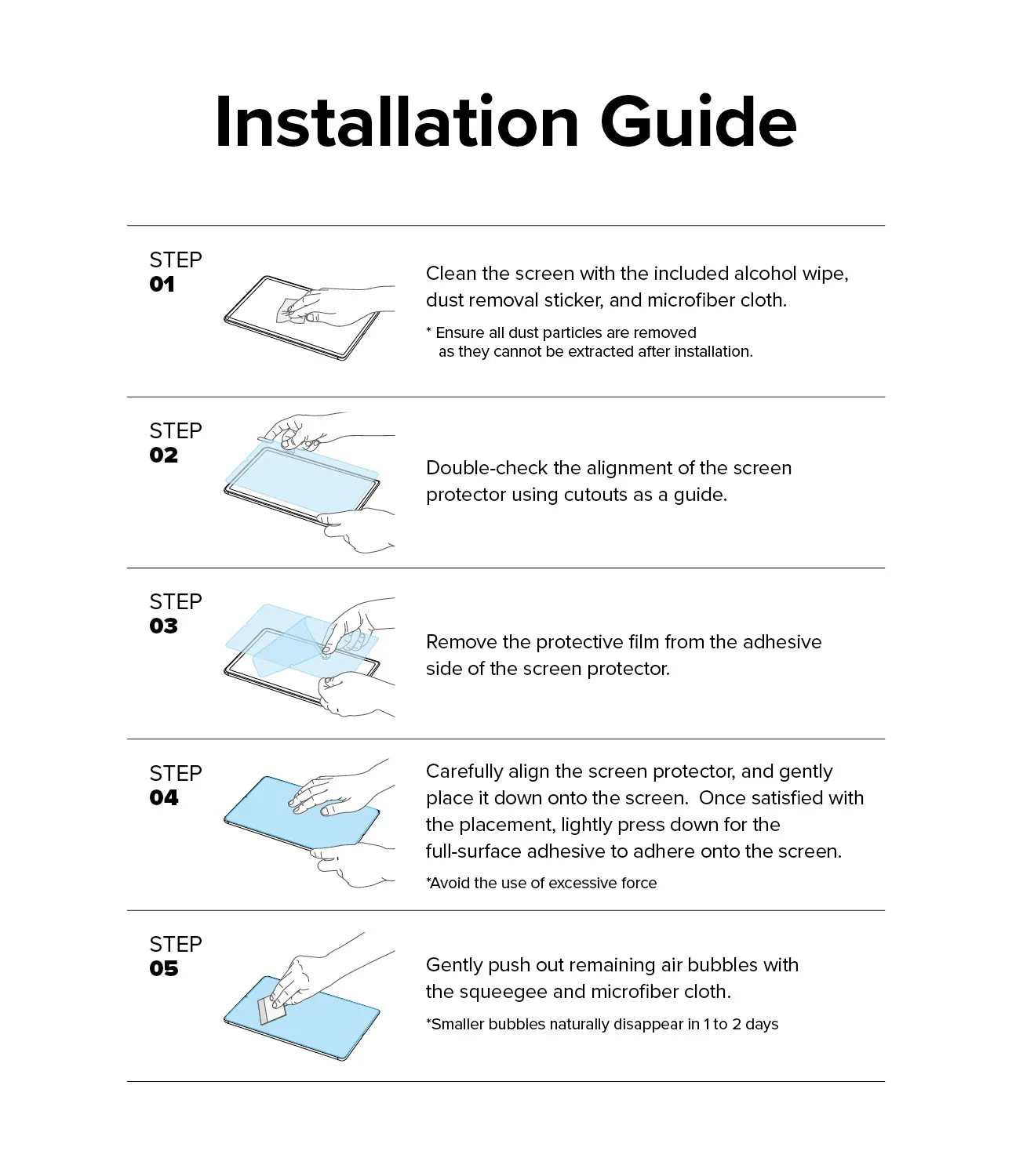 Galaxy Tab S9 Ultra / Tab S8 Ultra Screen Protector | Tempered Glass