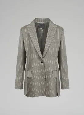 GIACCA IN LANA E CASHMERE STRETCH
