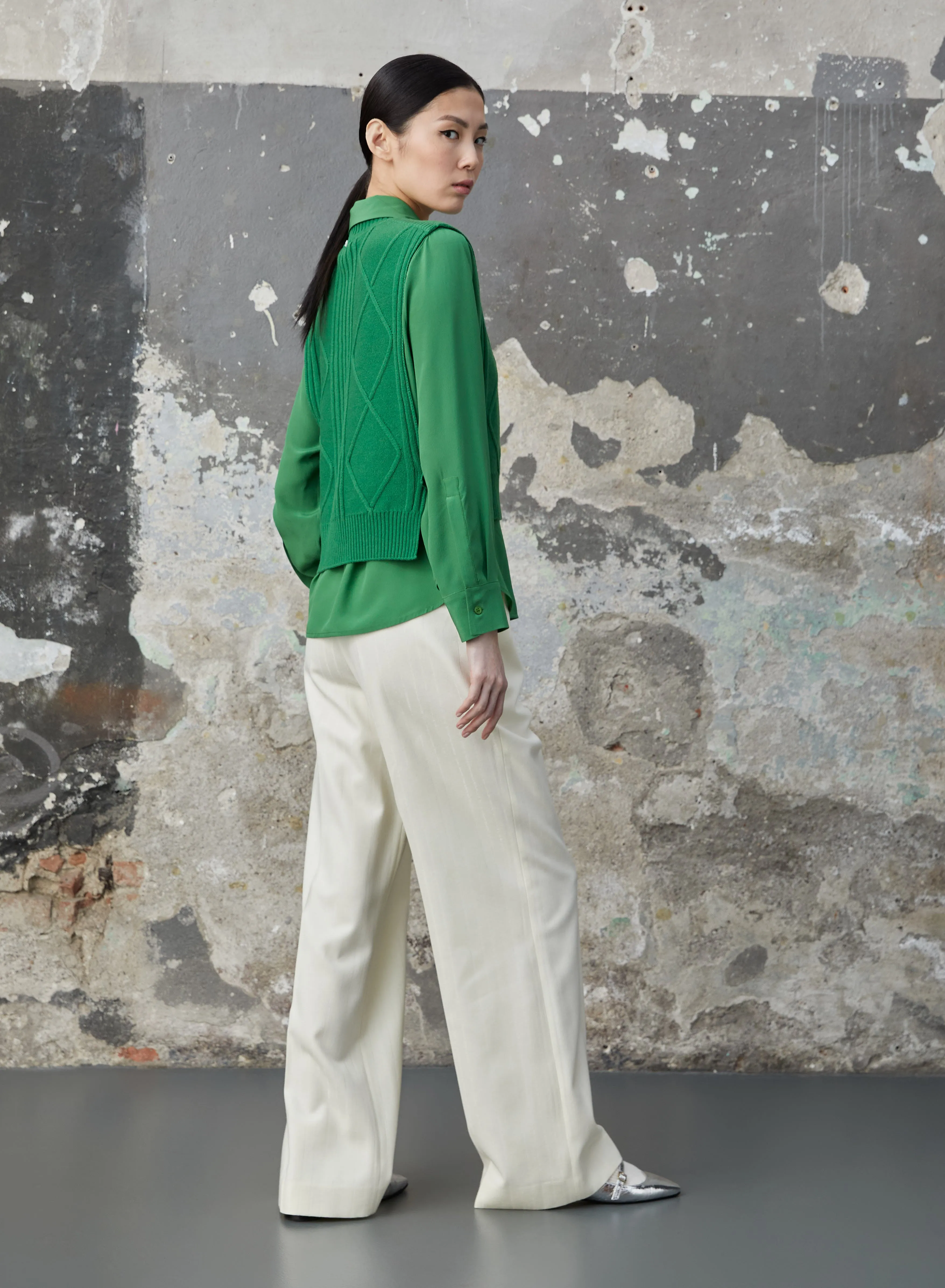 GILET IN MAGLIA