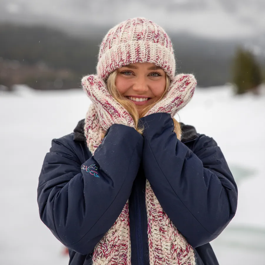 Handmade Alpaca Ridge Mittens