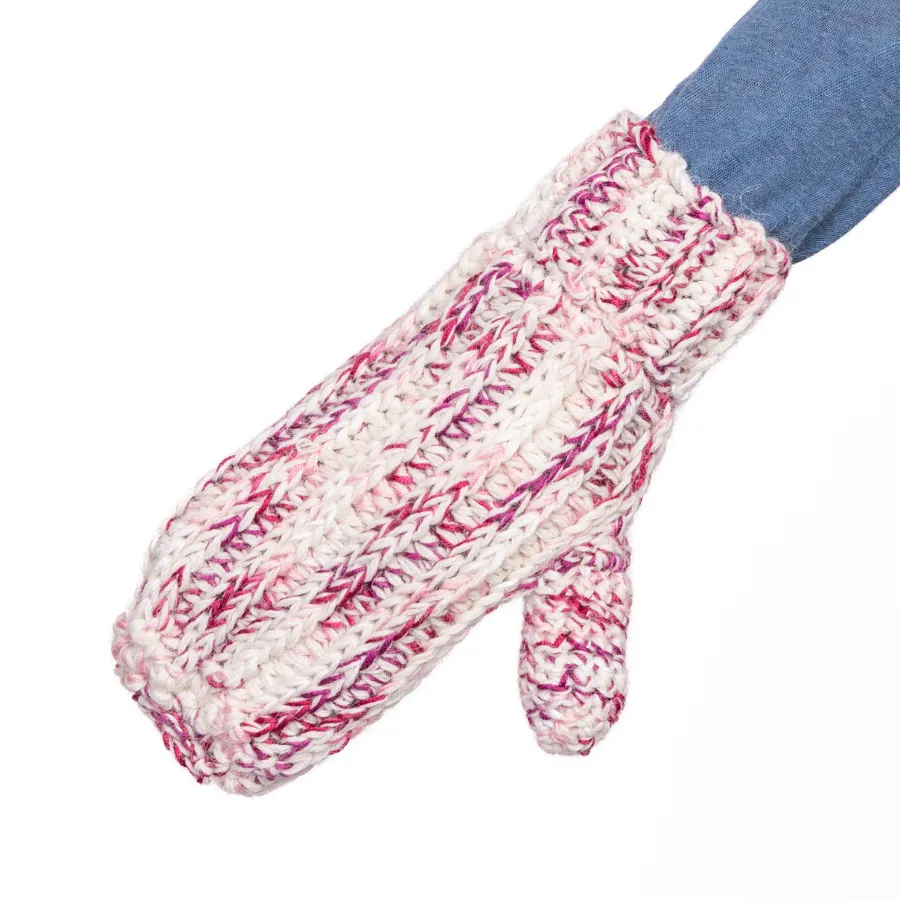 Handmade Alpaca Ridge Mittens