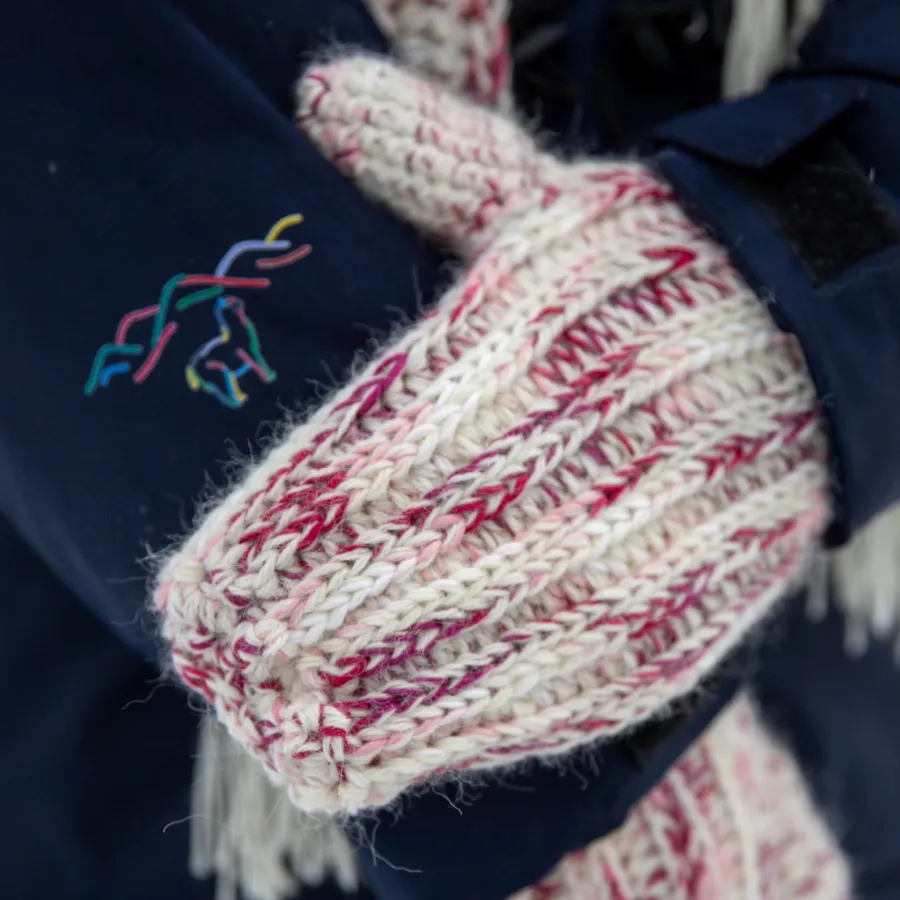 Handmade Alpaca Ridge Mittens