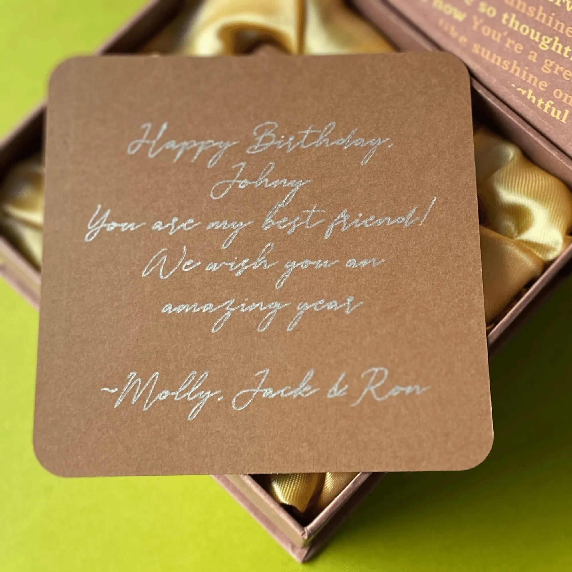 Handwritten Note