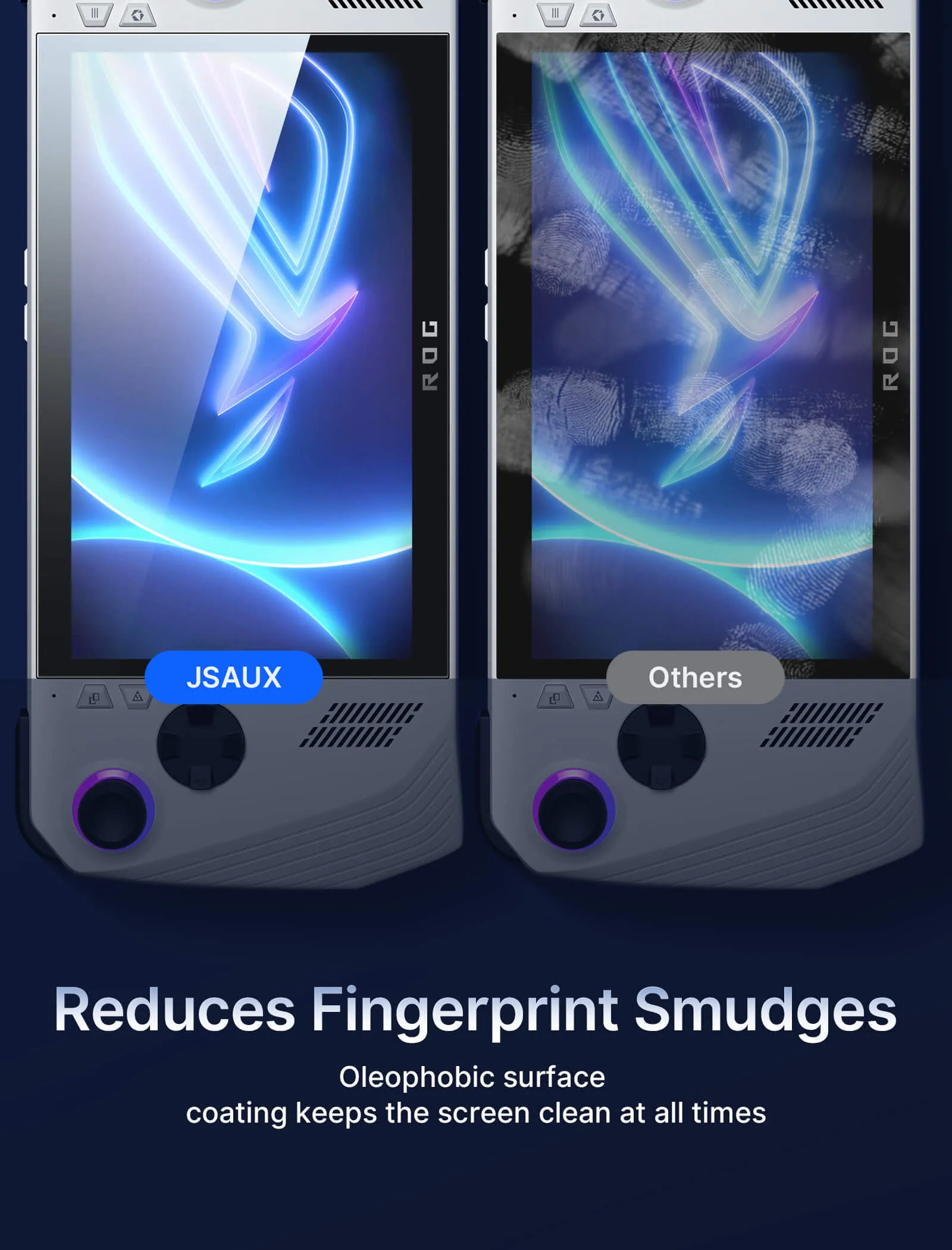 HD Tempered Glass Screen Protector for ROG Ally & ROG Ally X
