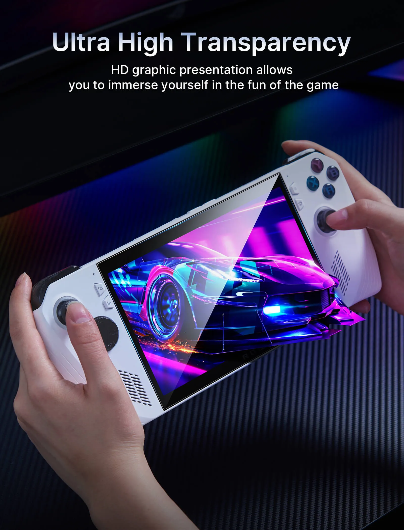 HD Tempered Glass Screen Protector for ROG Ally & ROG Ally X