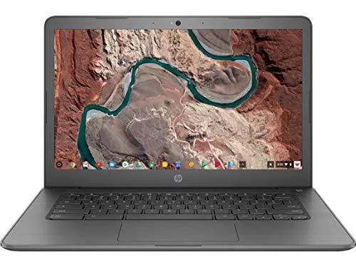 HP Chromebook 14-ca043cl 14" Full-HD Anti-Glare Display: Intel Celeron N3350 4GB/32GB eMMC WiFi BT Cam Chrome OS (Chalkboard Gray) (Renewed)