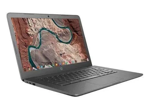 HP Chromebook 14-ca043cl 14" Full-HD Anti-Glare Display: Intel Celeron N3350 4GB/32GB eMMC WiFi BT Cam Chrome OS (Chalkboard Gray) (Renewed)