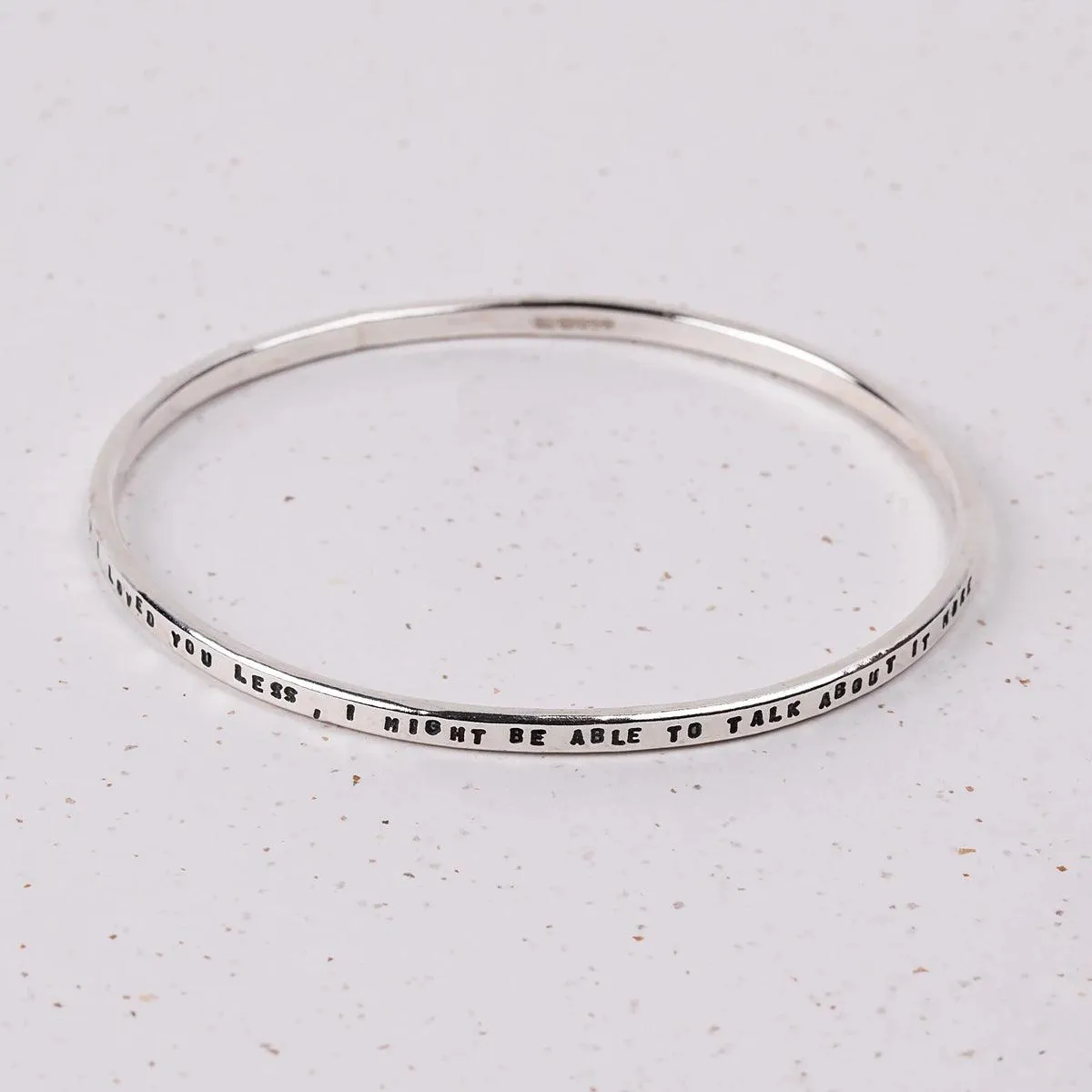 Jane Austen Emma Quote Bracelet