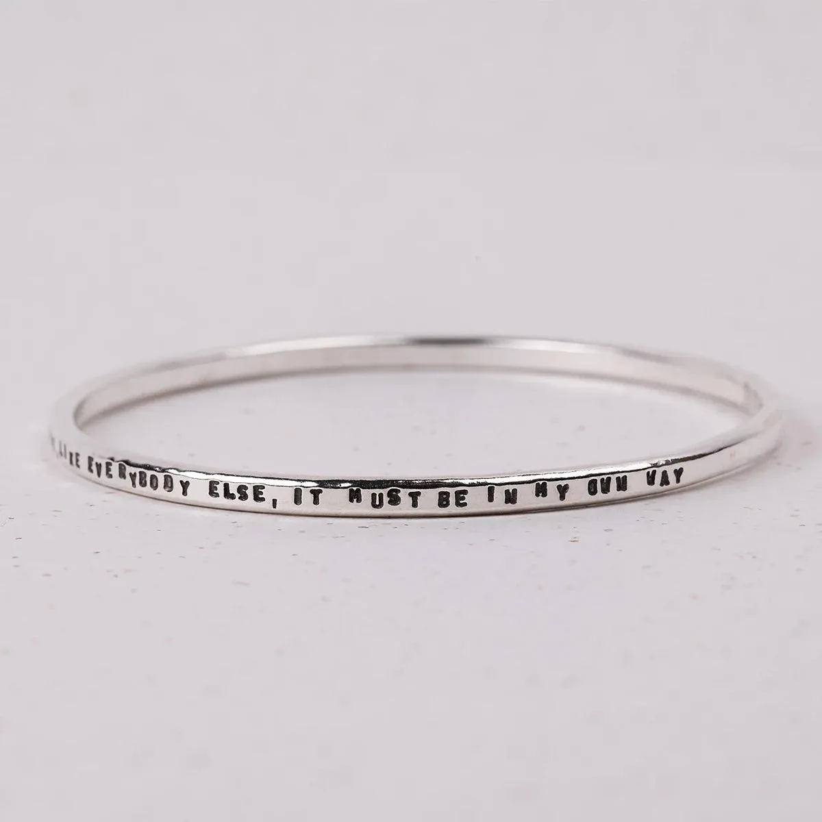 Jane Austen Sense and Sensibility Quote Bracelet