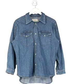 Jeanerica Blue Uma Denim Shirt UK XS