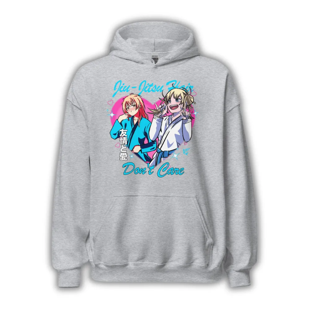 Jiu-Jitsu Hair, Don't Care Hoodie