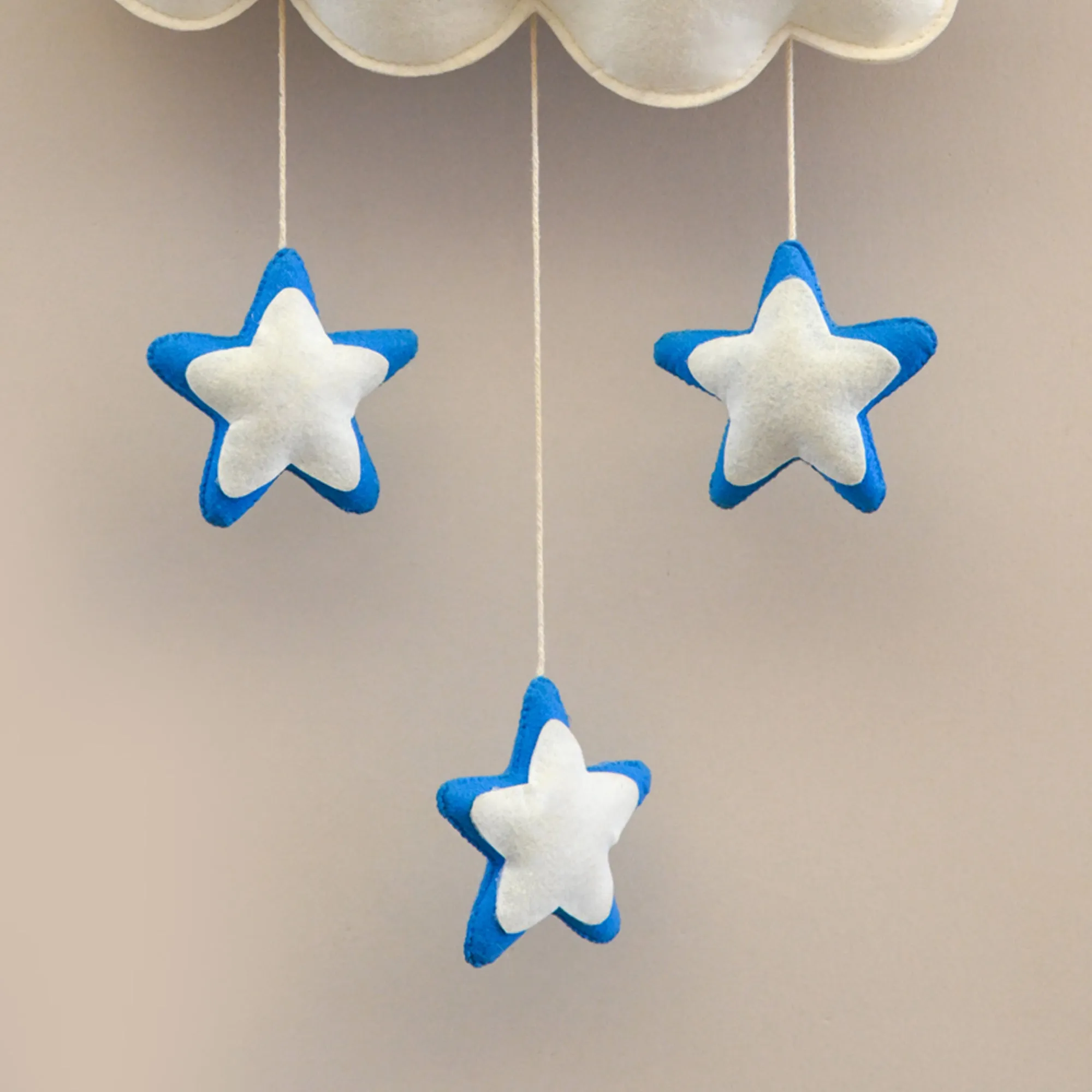 Junior Dreamy Teddy Personalised Wall Hanging