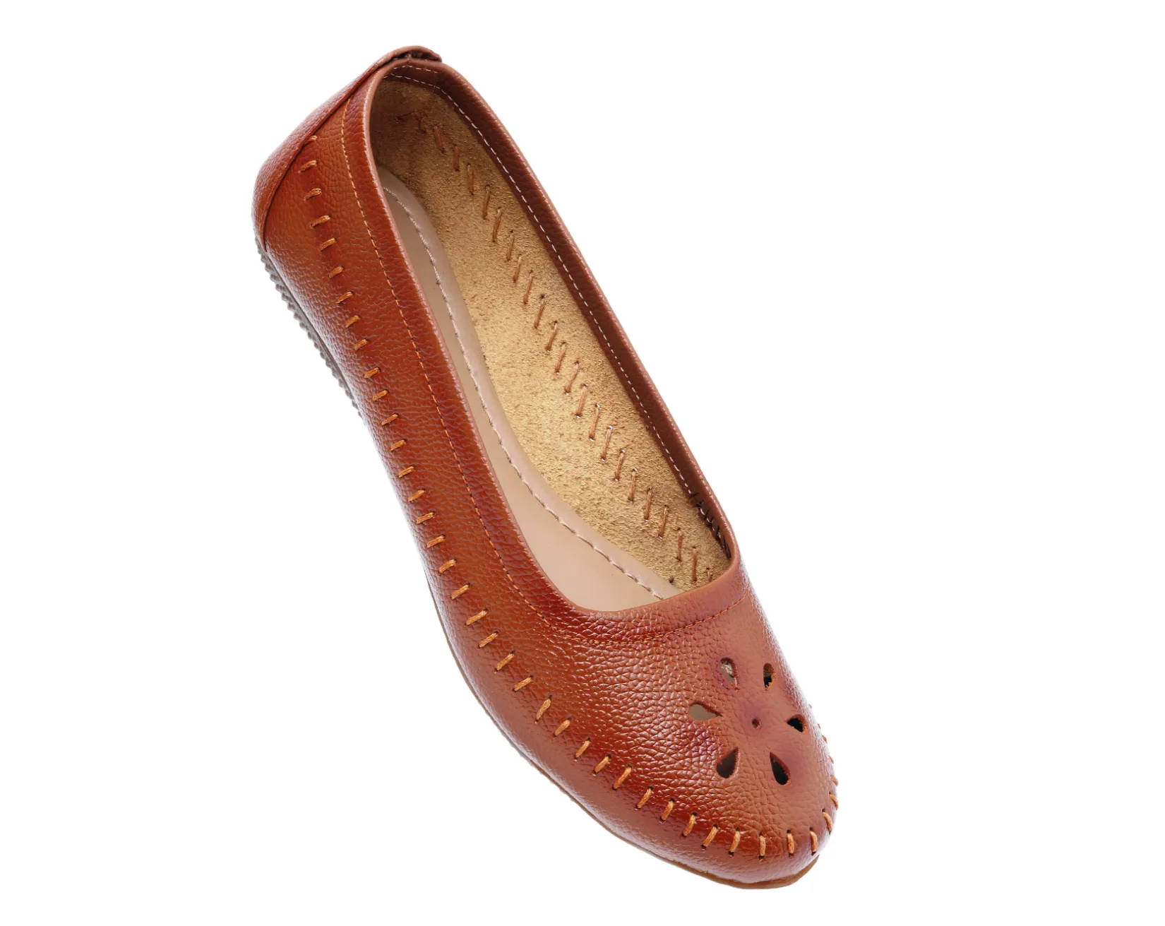 LADIES FLAT LEATHER BELLY 999506