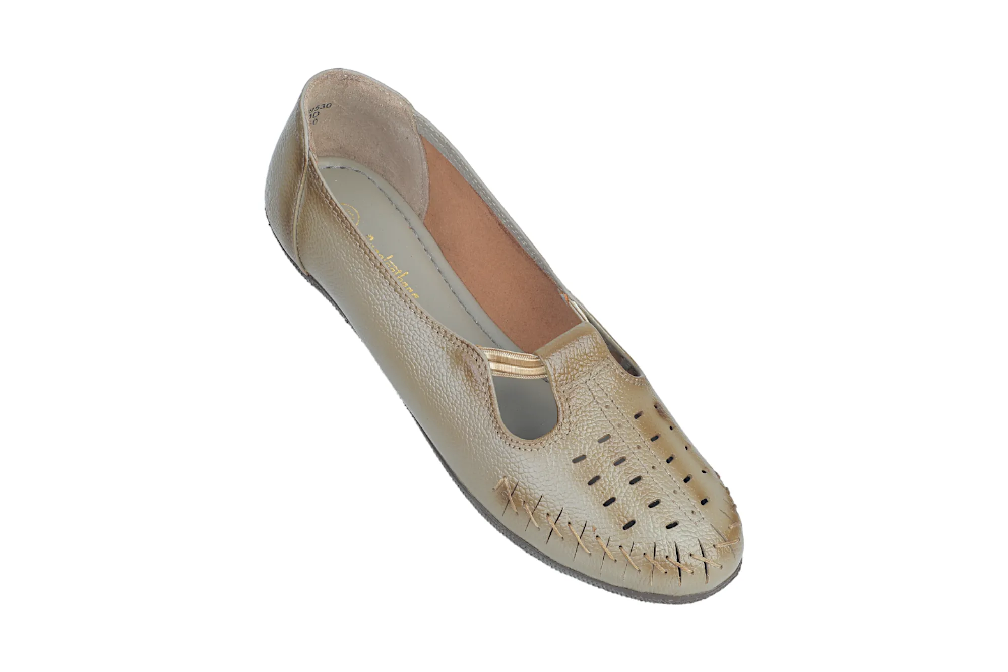 LADIES FLAT LEATHER BELLY 999530
