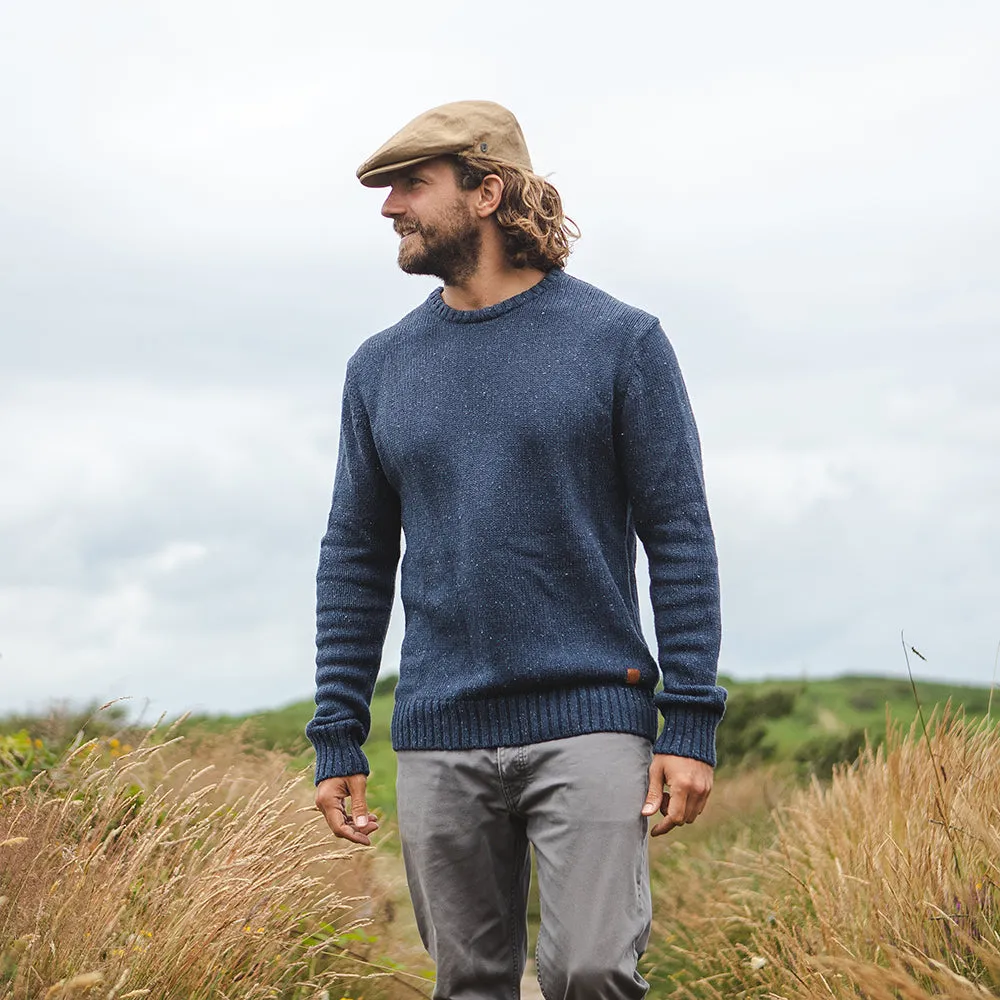 Linen Flat Cap - Camel - Wholesale Pack
